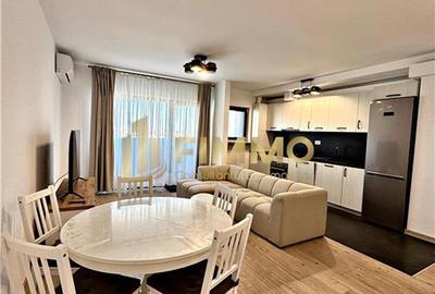 Apartament cu 3 camere semidecomandat, mobilat în Central