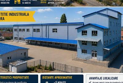 Spațiu industrial, 1000 mp în Vest