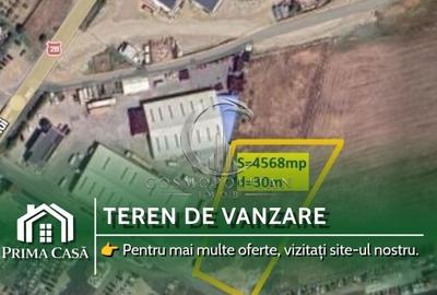 Teren intravilan de 4570 mp, în Nord-Est