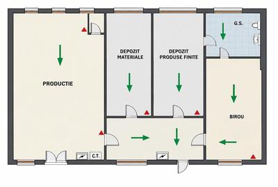 Spatiu 200 mp | Productie, depozit, birouri | Acces TIR | Sacele Brasov - 7