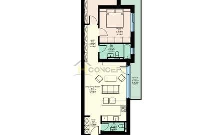 Apartament cu 3 camere, blv. Pipera, stradal, parcare subteran - 11
