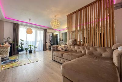 Apartament cu 2 camere semidecomandat în Între Lacuri