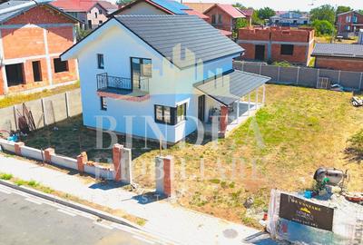 Casa individuala P+M Giarmata 584 mp 22 front, interior la alb - 12