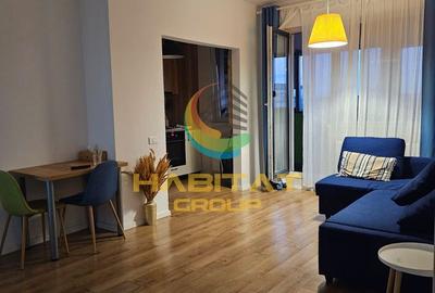 Apartament cu 2 camere semidecomandat, mobilat în Metalurgiei