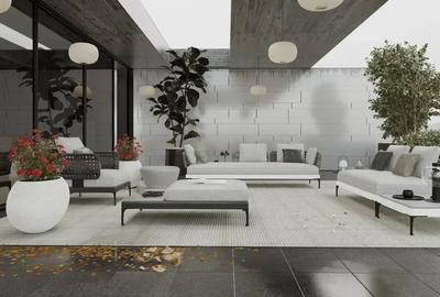 Penthouse cu 4 camere decomandat în Theodor Pallady