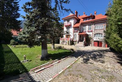 Vilă istorică de vânzare  Castel Aura Buzescu Bușteni  str. Victoriei nr. 11 - 2
