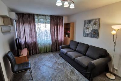 Apartament cu 2 camere semidecomandat, mobilat în Iancului