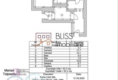 Apartament 2 Camere – Potrivit pentru Birou - 17