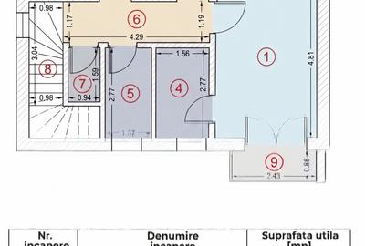 Casa 4 camere 114mp | 0 comision | Tunari | mobilat utilat | 345mp teren - 3