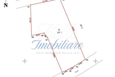 Teren Construcții intravilan de 1057 mp, în Tureni