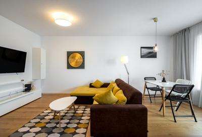 Apartament cu 2 camere semidecomandat, mobilat în Aviației