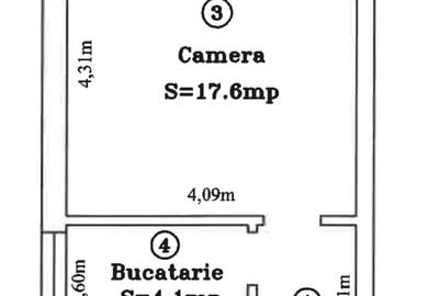 !!! 1 Camera...decomandat...Zona Brancoveanu - 4