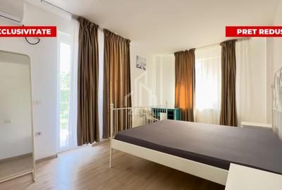 Apartament cu 2 camere semidecomandat, mobilat în Popești-Leordeni