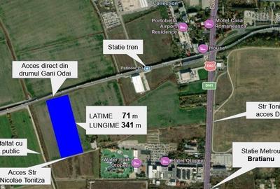 Teren intravilan vis avis  de Tiriac City - 1