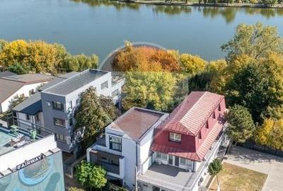 Vila unica de vanzare, gradina matura si vedere la Lac, in zona Tei - 2