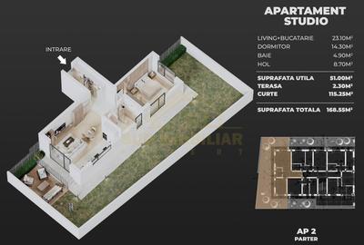 APARTAMENT 2 CAMERE-CURTE 115 MP-SOS OLTENITEI - 3