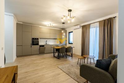 Apartament cu 2 camere semidecomandat, mobilat în Florești