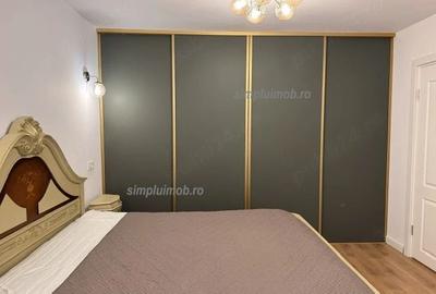 Apartament cu 3 camere semidecomandat, mobilat în Tineretului