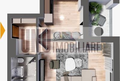 Apartament 1 cameră Nicolina – 43 mp,bloc nou • Comision 0% - 1