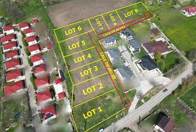 Teren Construcții intravilan de 671 mp, în Aeroport