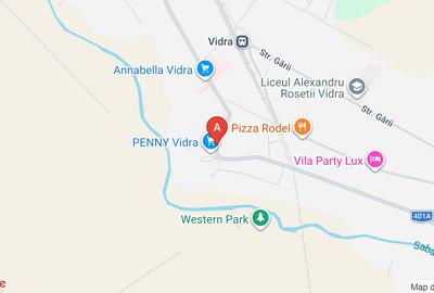 Teren Construcții intravilan de 2700 mp, în Vidra
