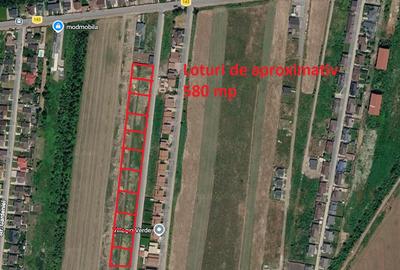 De vânzare: Loturi de teren intravilan – ~580 mp, Vânători - 2