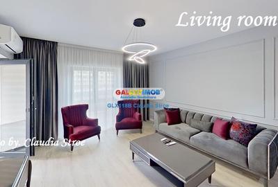 Apartament cu 3 camere semidecomandat, mobilat în Pipera