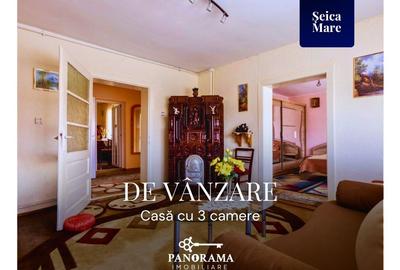Casă individuală cu 3 camere în Șeica Mare