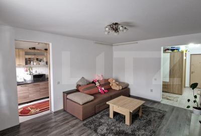 Apartament cu 2 camere semidecomandat, mobilat în Rulmentul