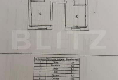 Apartament 3 camere, 55 mp - Lunca Cetatuii - 9