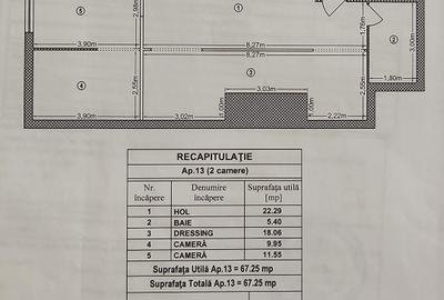 2 CAMERE MILITARI RESIDENCE-APEDUCTULUI 61 (VIZAVI CLINICA HIPOMED), 67mp - 18