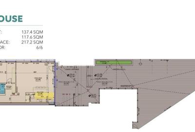 Penthouse 3 camere Promenada Mall  I Terasa imensa cu view unic - 8