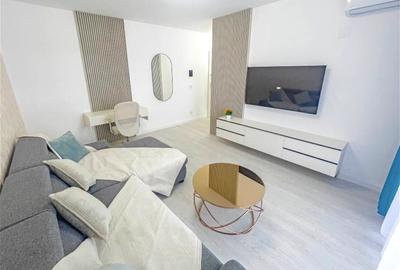 Apartament cu 2 camere semidecomandat, mobilat în Floreasca