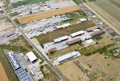 Proprietate industrială 5 hale, teren 21,105 mp, Santion, - 25