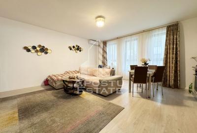 Apartament cu 2 camere semidecomandat, mobilat în Giroc