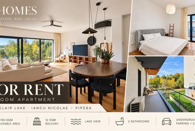 Rent I Premium 3-Room Apartment | Lake View | 100 sqm - 1