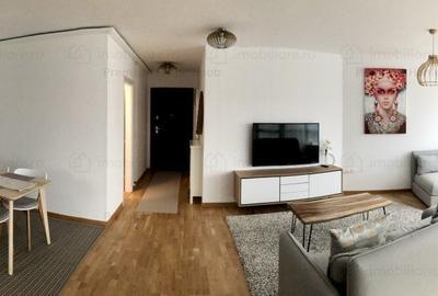 Apartament cu 2 camere semidecomandat, mobilat în Barbu Văcărescu