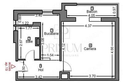 Apartament 1 camera-Sagului-Centrala-Ac - 6