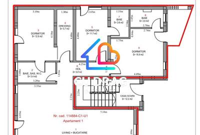Lux si confort Apartament cu 200 mp de curte - 8