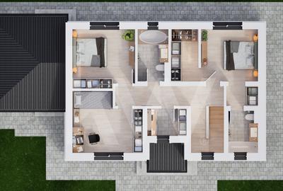 Casa individuala 5 camere in cartier nou Șură Mica - 9