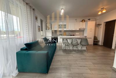 Apartament cu 2 camere semidecomandat, mobilat în Hotvon