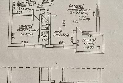 Apartament 3 camere - 2 bai - 80 mp - pivnita - loc parcare - Calea Dumbravii - 8