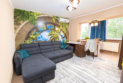Apartament cu 2 camere semidecomandat, mobilat în Dacia