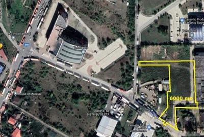 Teren 6000 mp Industrial CUG Iași cu 3 intrari ideal Hale, acces TIR – Lângă Kaufland CUG | 300 €/mp fara TVA - 2