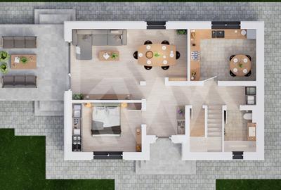 Casa individuala 5 camere in cartier nou Șură Mica - 4