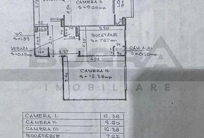 Apartament cu 3 camere, 2 bai, 66 mp, decomandat, Zona Ion Mester - 6