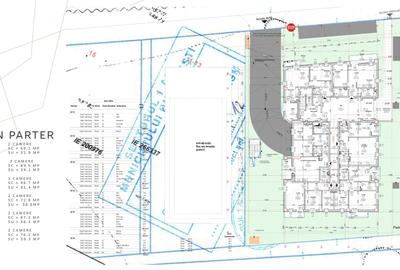 Proiect rezidențial cu AC – 29 apartamente – 4.330 mp – 35 parcări – S - 17