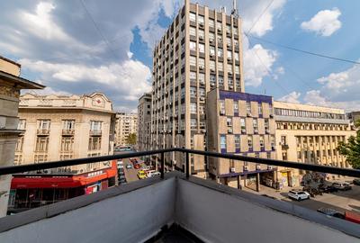 Str. Biserica Amzei 27 | 2 camere | 70 mp | Interbelic | 2 balcoane | SemRenovat - 1