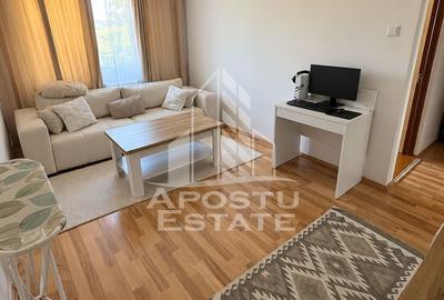 Apartament cu 3 camere semidecomandat, mobilat în Șagului