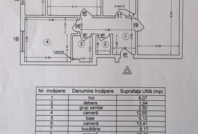 Apartament cu 3 camere decomandat în Dobroești
